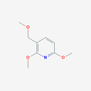 2,6-Dimethoxy-3-(methoxymethyl)pyridine