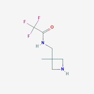 [(3-Methyl-3-azetidinyl)methyl]trifluoroacetamide