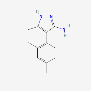 4-(2,4-dimethylphenyl)-5-methyl-1H-Pyrazol-3-amine