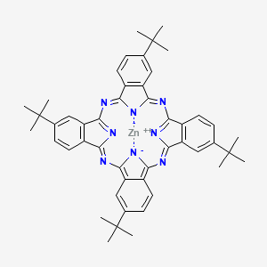 molecular formula C48H48N8Zn B1643603 Zinc 2,9,16,23-tetra-tert-butyl-29H,31H-phthalocyanine 