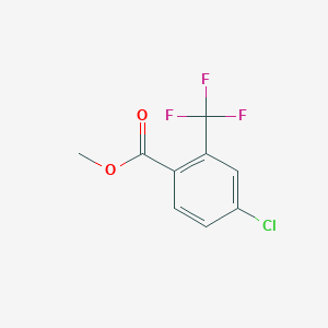 B1643626 Methyl 4-chloro-2-(trifluoromethyl)benzoate CAS No. 115591-65-6