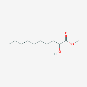 molecular formula C11H22O3 B164378 Methyl 2-hydroxydecanoate 