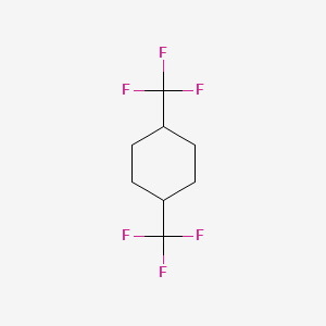 molecular formula C8H10F6 B1643901 1,4-Bis(trifluoromethyl)cyclohexane CAS No. 433-18-1