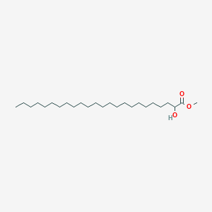 molecular formula C25H50O3 B164393 Methyl 2-hydroxytetracosanoate CAS No. 2433-95-6