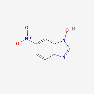 molecular formula C7H5N3O3 B1644017 1-hydroxy-6-nitro-1H-Benzimidazole CAS No. 6752-08-5
