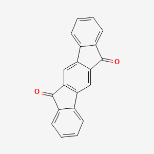 molecular formula C20H10O2 B1644032 Indeno[1,2-b]fluorene-6,12-dione 