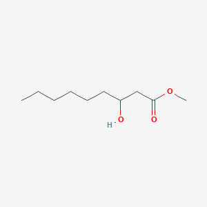 molecular formula C10H20O3 B164404 Methyl 3-hydroxynonanoate 