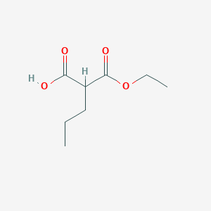 molecular formula C8H14O4 B1644056 2-(Ethoxycarbonyl)pentanoic acid 
