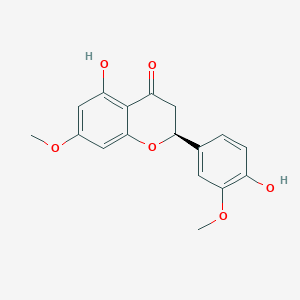 molecular formula C17H16O6 B1644071 Eriodictyol 7,3'-dimethyl ether 