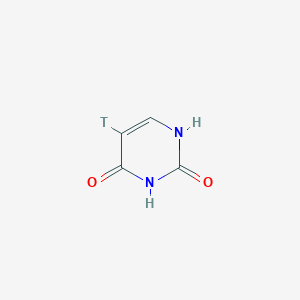 molecular formula C4H4N2O2 B1644116 Uracil-5-3H 