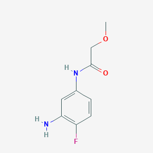 N-(3-Amino-4-fluorophenyl)-2-methoxyacetamide