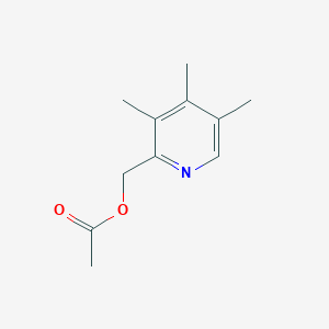 (3,4,5-Trimethylpyridin-2-yl)methyl acetate