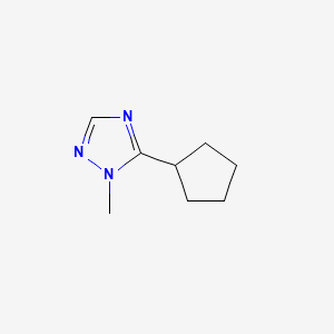 1-Methyl-5-cyclopentyl-1H-1,2,4-triazole