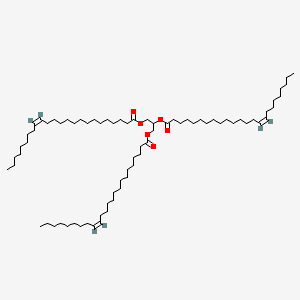 molecular formula C75H140O6 B1644309 1,2,3-Trinervonoyl glycerol CAS No. 81913-24-8