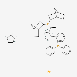 molecular formula C44H48FeP2 B1644317 Walphos SL-W022-1 