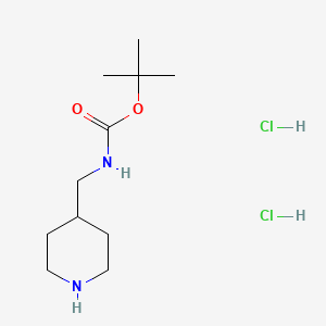 tert-Butyl (piperidin-4-ylmethyl)carbamate dihydrochloride
