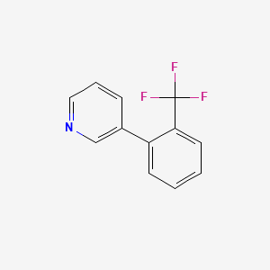 3-[2-(Trifluoromethyl)phenyl]pyridine