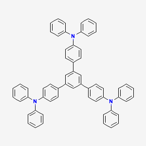 molecular formula C60H45N3 B1644438 1,3,5-Tris[4-(diphenylamino)phenyl]benzene CAS No. 147951-36-8