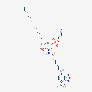 molecular formula C35H61N6O9P B164454 C6 NBD Sphingomyelin CAS No. 94885-04-8