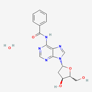 molecular formula C17H19N5O5 B1644564 N6-Benzoyl-2'-deoxyadenosine hydrate 