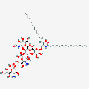 molecular formula C74H134N4O32 B164462 ganglioside GD2 CAS No. 65988-71-8