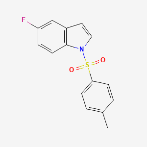 molecular formula C15H12FNO2S B1644633 5-Fluoro-1-tosyl-1H-indole 
