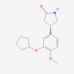 molecular formula C16H21NO3 B016447 (S)-(+)-rolipram CAS No. 216974-75-3