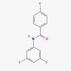 N-(3,5-Difluorophenyl)-4-fluorobenzamide