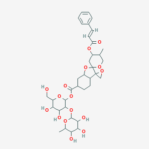 molecular formula C36H48O16 B164476 Phyllanthostatin 6 CAS No. 132282-94-1