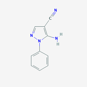 5-Amino-1-phenyl-1H-pyrazole-4-carbonitrile