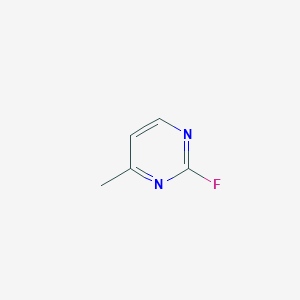 molecular formula C5H5FN2 B1644806 2-Fluoro-4-methylpyrimidine 