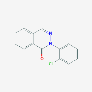 molecular formula C14H9ClN2O B1644858 2-(2-Chlorophenyl)phthalazin-1(2H)-one 