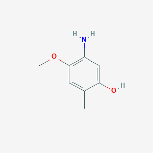 Phenol, 5-amino-4-methoxy-2-methyl-