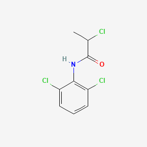 B1644902 2-chloro-N-(2,6-dichlorophenyl)propanamide CAS No. 42276-43-7