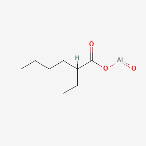 molecular formula C8H15AlO3 B1644920 Oxoalumanyl 2-ethylhexanoate CAS No. 56237-73-1