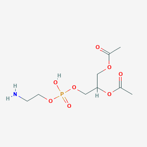 molecular formula C9H18NO8P B164500 Cephalin CAS No. 90989-93-8