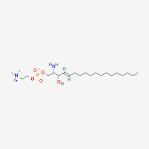 molecular formula C23H49N2O5P B164522 Rac-Sphingosylphosphorylcholine 
