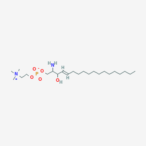 [(E)-2-amino-3-hydroxyoctadec-4-enyl] 2-(trimethylazaniumyl)ethyl phosphate
