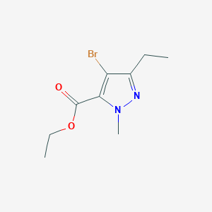 Ethyl 4-bromo-3-ethyl-1-methyl-1H-pyrazole-5-carboxylate