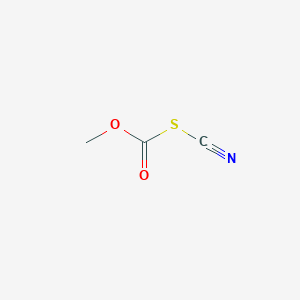 [(Methoxycarbonyl)thio] cyanide