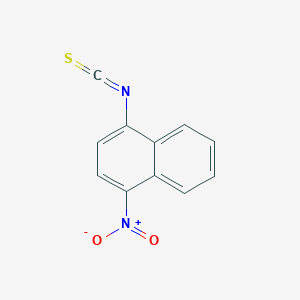 molecular formula C11H6N2O2S B1645622 4-Nitro-1-naphthyl isothiocyanate 