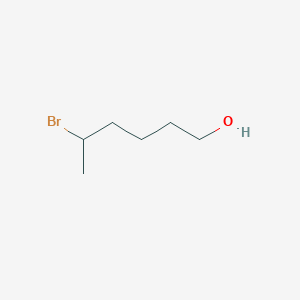 molecular formula C6H13BrO B1645667 5-Bromohexan-1-ol 