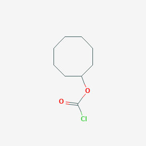 molecular formula C9H15ClO2 B1645866 cyclooctyl carbonochloridate 