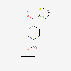 1-Boc-4-(Hydroxythiazol-2-yl-methyl)piperidine
