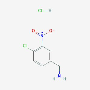 (4-Chloro-3-nitrobenzyl)amine hydrochloride