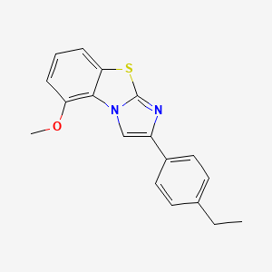 2-(4-Ethylphenyl)-5-methoxyimidazo[2,1-b]benzothiazole