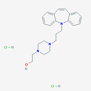 molecular formula C23H31Cl2N3O B164594 Opipramol dihydrochloride CAS No. 909-39-7