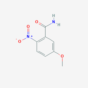 molecular formula C8H8N2O4 B1645970 5-Methoxy-2-nitrobenzamide CAS No. 41994-92-7