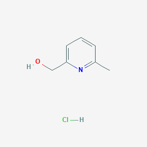 molecular formula C7H10ClNO B1645971 (6-Methylpyridin-2-yl)methanol hydrochloride 