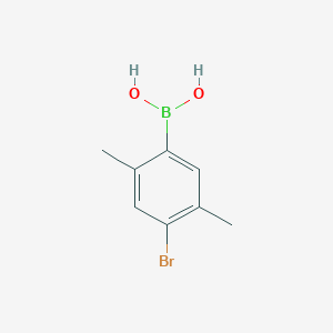 molecular formula C8H10BBrO2 B164600 4-Bromo-2,5-dimethylphenylboronic acid CAS No. 130870-00-7